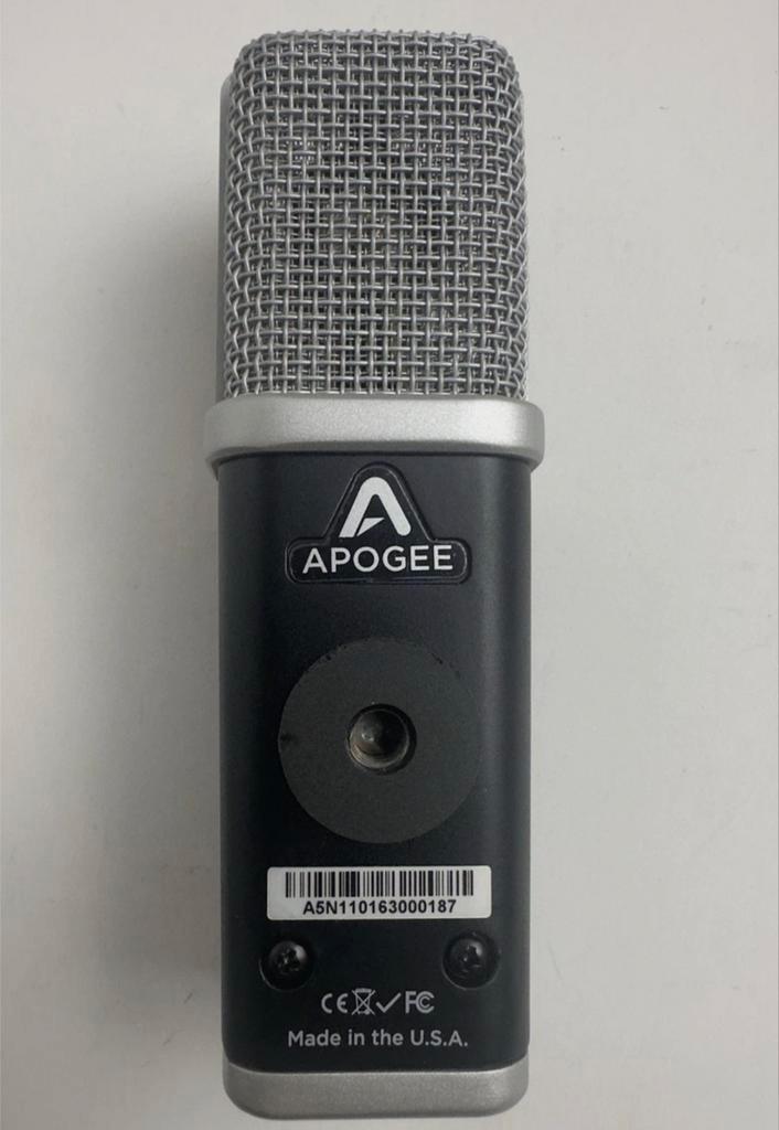 Usb Apogee studio MiC met statief ipad+usb kabel + popfilter, Muziek en Instrumenten, Microfoons, Zo goed als nieuw, Studiomicrofoon