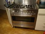 Boretti 5 pits gasfornuis 90 cm breed met elektrische oven, Witgoed en Apparatuur, 60 cm of meer, 5 kookzones of meer, Vrijstaand