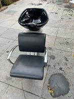 Kappers wasbak unit en stoel en toebehoren., Ophalen