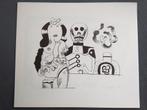 Ed Dukkers Lithografie 1966 gesigneerd, Verzenden