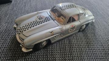 Mercedes-Benz 300SL Mille Miglia #295 Bburago, 1:18 beschikbaar voor biedingen