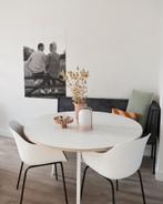 Eettafel hay loop stand round, Huis en Inrichting, Tafels | Eettafels, Rond, Ophalen of Verzenden, Zo goed als nieuw, 100 tot 150 cm