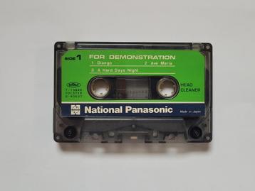 Zeldzame National Panasonic demo cassette Japan 1976 beschikbaar voor biedingen