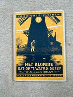 Te Koop: WG vd Hulst “Het klompje dat op ‘t water dreef”, Antiek en Kunst, Ophalen of Verzenden, W.G. van de Hulst