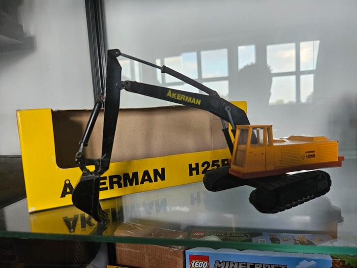 NZG Akerman H25B, Hobby en Vrije tijd, Modelauto's | 1:50, Zo goed als nieuw, Hijskraan, Tractor of Landbouw, NZG, Ophalen of Verzenden