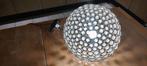 Grote plafond lamp met plastic diamantjes, Huis en Inrichting, Lampen | Plafondlampen, Ophalen of Verzenden, Gebruikt