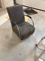 Stoel - comfortabel en stijlvol voor weinig!, Gebruikt, Ophalen of Verzenden, Metaal, Eén