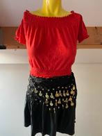 Carnavalspakje maat XS met gratis panty, Carnaval, Ophalen of Verzenden, Kleding, Maat 34 (XS) of kleiner