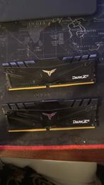 Amper gebruikte ram 32gb T-Force Dark Z A, Computers en Software, RAM geheugen, 32 GB, DDR3, Ophalen of Verzenden, Zo goed als nieuw