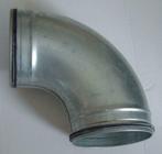 Bocht 90 en 45 graden T Stuk Verloop en Koppel Sok 150 mm, Ophalen of Verzenden, Nieuw, Minder dan 2 meter, 80 mm of meer