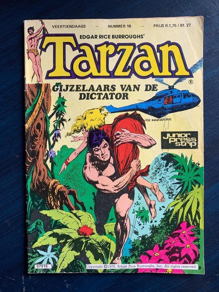 Edgar Rice Burroughs' Tarzan; gijzelaars van de dictator; 16, Boeken, Strips | Comics, Zo goed als nieuw, Eén comic, Europa, Ophalen of Verzenden