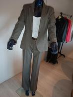 Dames broekpak, Kostuum of Pak, Bruin, Zara, Gedragen