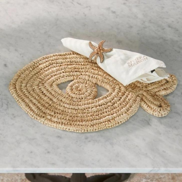 Riviera Maison Finest fish placemat Nieuw! €5 per stuk, Huis en Inrichting, Woonaccessoires | Onderzetters, Nieuw, Bord, Ophalen of Verzenden