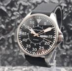 Hamilton Khaki Pilot Quartz Ref. H646110 Day Date Zwart 42mm, Overige merken, Gebruikt, Mattenstrasse 147, 2503 Biel/Bienne, Switzerland