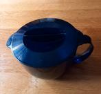 MicroCook kan Tupperware 1 liter., Ophalen of Verzenden, Zo goed als nieuw, Blauw