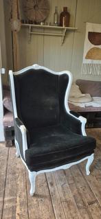 2x oorfauteuil, Ophalen, Gebruikt, Twee, Stof