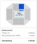 Disney on ice, 2 plekken golden ring., Tickets en Kaartjes, Twee personen