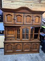 eiken wandmeubel, Huis en Inrichting, Ophalen, 200 cm of meer, Met deur(en), 150 tot 200 cm