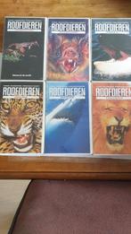 2034 vhs 18 x roofdieren, Cd's en Dvd's, Alle leeftijden, Verzenden, Zo goed als nieuw