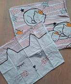 Dekbedovertrek kat / poes, kussensloop gratis ruil cadeaubon, Ophalen of Verzenden, Zo goed als nieuw, Jongetje of Meisje, Dekbedovertrek