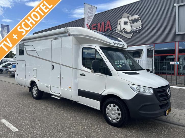 Hymer B-MC T 600 Automaat, Fietsdrager, Tv, Schotel, Caravans en Kamperen, Campers, Bedrijf, tot en met 3, Hymer, Mercedes, Diesel