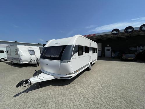 Hobby Prestige 560 WLU airco mover off grid BJ21, Caravans en Kamperen, Caravans, Bedrijf, tot en met 4, 1250 - 1500 kg, Rondzit