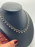 A450 Prachtige zilveren ketting Noorse stijl, Sieraden, Tassen en Uiterlijk, Antieke sieraden, Ophalen of Verzenden, Zilver, Ketting