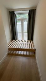 Ikea bed, Huis en Inrichting, Slaapkamer | Bedden, Ophalen, Eenpersoons, Bruin, 140 cm