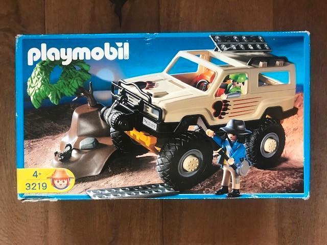 Playmobil 3219 - Offroad pick-up 4x4 – in orginele doos, Ophalen of Verzenden, Zo goed als nieuw, Complete set