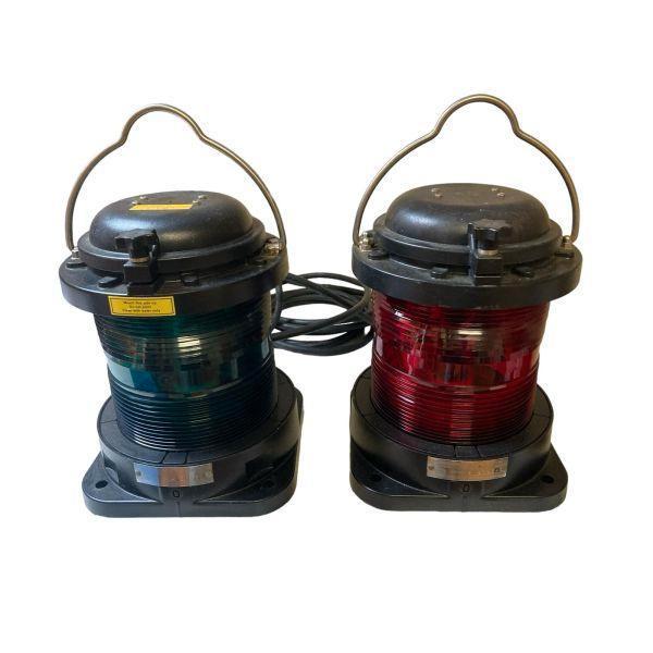 DHR 70 navigatielampen set van 2, rondom groen + rondom rood, Watersport en Boten, Accessoires en Onderhoud, Nieuw, Overige typen
