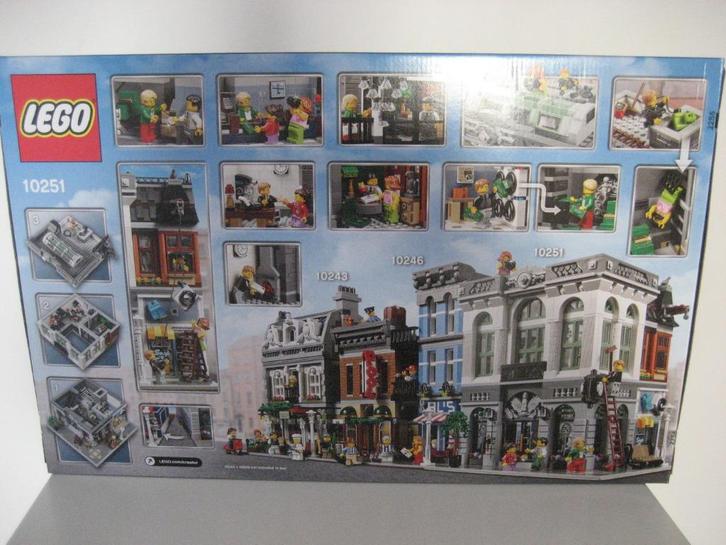 LEGO Creator Expert Brick Bank - 10251 nieuw in doos (44), Kinderen en Baby's, Speelgoed | Duplo en Lego, Nieuw, Lego, Complete set