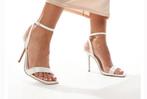 NIEUW - Sandalen met hak - wit - 10 cm hakhoogte, Wit, Nieuw, Asos, Sandalen of Muiltjes