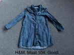 Leuk jurkje maat 104., Kinderen en Baby's, Kinderkleding | Maat 104, Meisje, H&M, Ophalen of Verzenden, Zo goed als nieuw