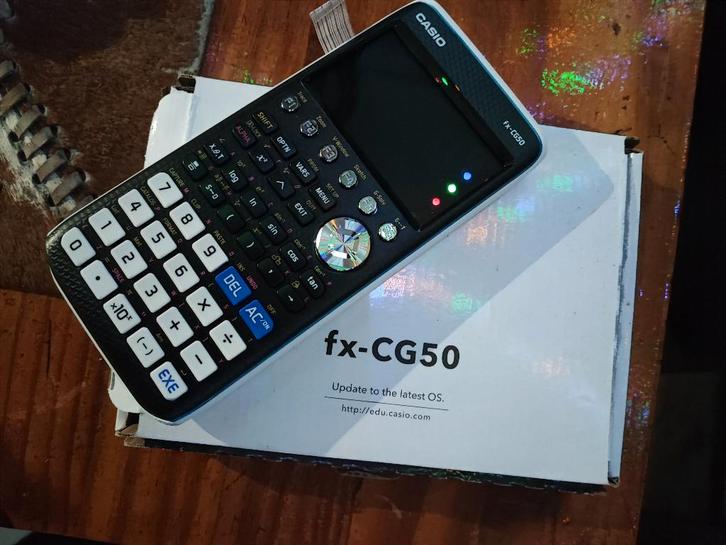 CASIO fx-CG50, Diversen, Rekenmachines, Nieuw, Grafische rekenmachine, Ophalen of Verzenden
