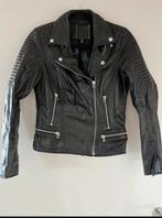 Goosecraft leren jas, Kleding | Dames, Jassen | Zomer, Goosecraft, Zwart, Ophalen of Verzenden, Zo goed als nieuw