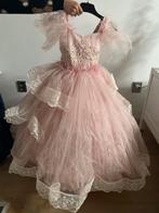 Roze Prinsessenjurk Gala - 6-8 jaar, Ophalen, Zo goed als nieuw, Roze, Bruidsmeisjeskleding