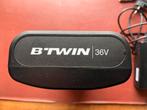 BTWIN 36V 11.6Ah Fietsaccu + Lader, E-Bike Battery & Charger, Ophalen, Zo goed als nieuw
