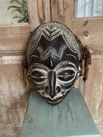 Groot oud Afrikaans houten masker. Tribal mask Oeganda., Antiek en Kunst, Kunst | Niet-Westerse kunst, Ophalen of Verzenden