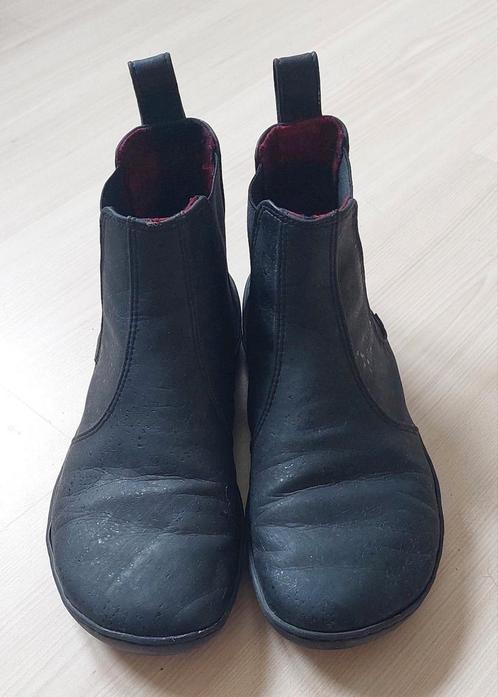 Mukishoes Chelsea Cork maat 41 barefoot, Kleding | Dames, Schoenen, Zo goed als nieuw, Lage of Enkellaarzen, Zwart, Ophalen of Verzenden