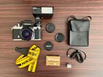 Nikon F2AS DP-12 + Nikkor 35mm f/2.8 AI-S + Accessories, Audio, Tv en Foto, Fotocamera's Analoog, Ophalen of Verzenden, Zo goed als nieuw