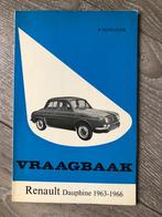 Vraagbaak Renault Dauphine 1963-1966 P. Olyslager, Auto diversen, Handleidingen en Instructieboekjes, Ophalen of Verzenden