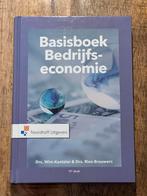 Basisboek Bedrijfseconomie 11e druk - Koetzier & Brouwers, Ophalen of Verzenden, Zo goed als nieuw, Economie en Marketing
