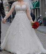 Trouwjurk Maat L + Sluier & Petticoat, Kleding | Dames, Trouwkleding en Trouwaccessoires, Ophalen of Verzenden, Zo goed als nieuw