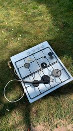 Gaskookplaat, Witgoed en Apparatuur, Kookplaten, Zo goed als nieuw, Inbouw, Gas, 4 kookzones