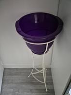 Mooie Shantala bad / tummy tub + standaard, Kinderen en Baby's, Badjes en Verzorging, Gebruikt, Badje, Standaard, Ophalen