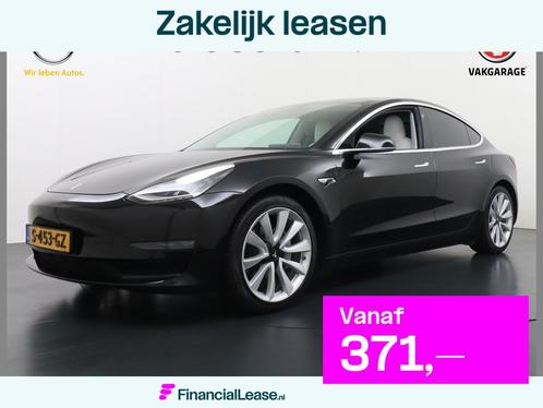 Tesla Model 3 Long Range AWD 75kWh 463PK Trekhaak 19" Ivory, Auto's, Tesla, Bedrijf, Lease, Financial lease, Model 3, 4x4, ABS