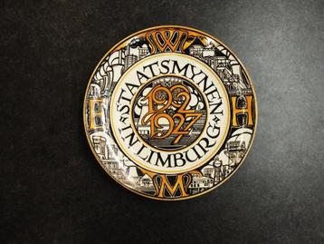 staatsmijnen herdenkingsbord 1902-1927 beschikbaar voor biedingen
