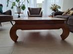 Opiumtafel  90 x 90, Huis en Inrichting, Tafels | Salontafels, Ophalen, 50 tot 100 cm, 50 tot 100 cm, Zo goed als nieuw