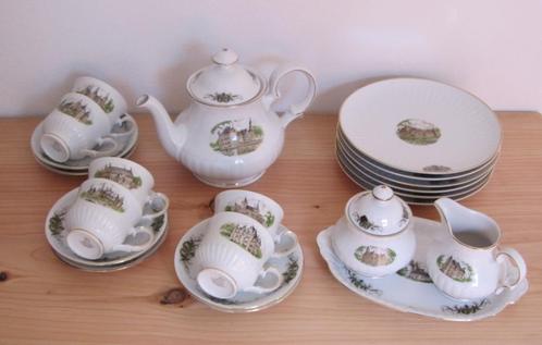Servies Bavaria Nederlandse kastelen, kompleet en gaaf., Antiek en Kunst, Antiek | Servies compleet, Ophalen