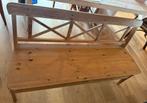 Houten Bank met Opbergruimte, Ophalen